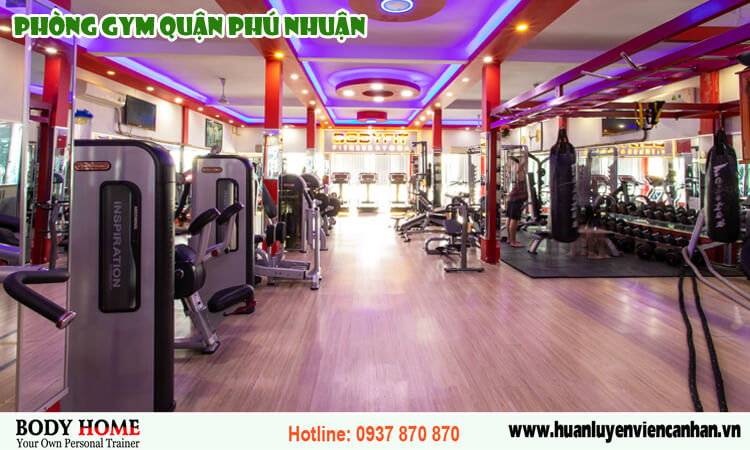 Phòng Gym quận Phú Nhuận