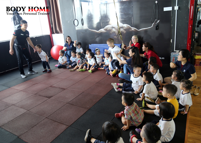 Gói tập phát triển thể chất cho HS QT Kindy - City